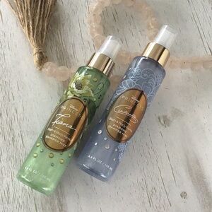 Disney Princess Tiana & Cinderella Diamond Shimmer Mist Bath and Body Works LE
